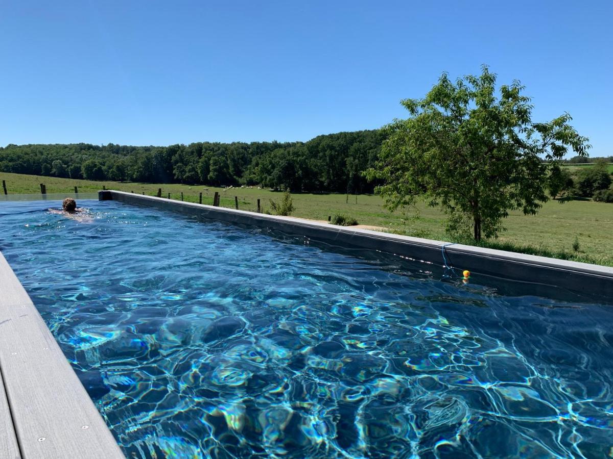 La Ferme Du Bonheur Bed & Breakfast Arbigny ภายนอก รูปภาพ