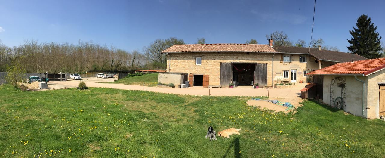 La Ferme Du Bonheur Bed & Breakfast Arbigny ภายนอก รูปภาพ